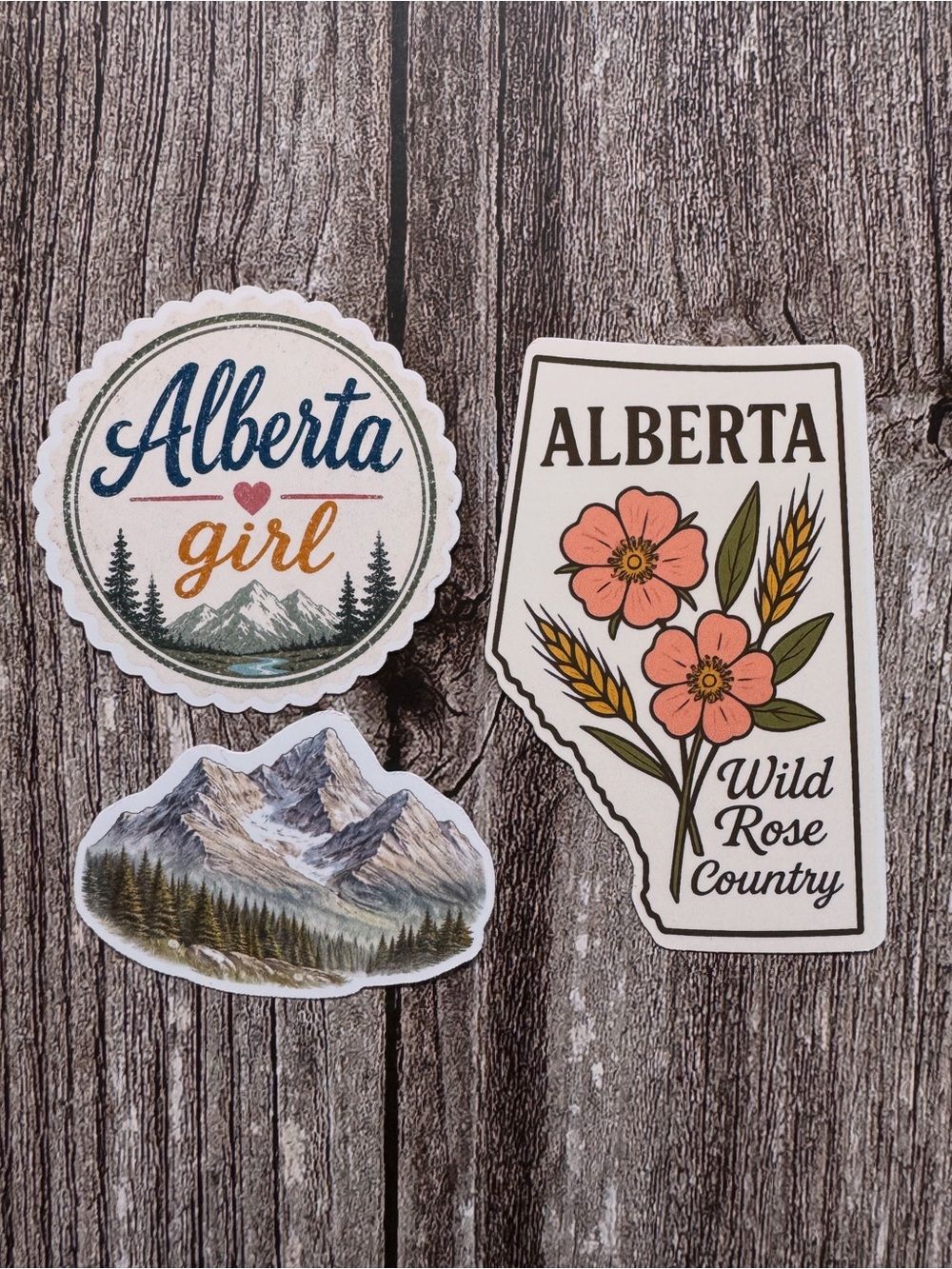 Alberta Girl Decorative Sticker Pack
